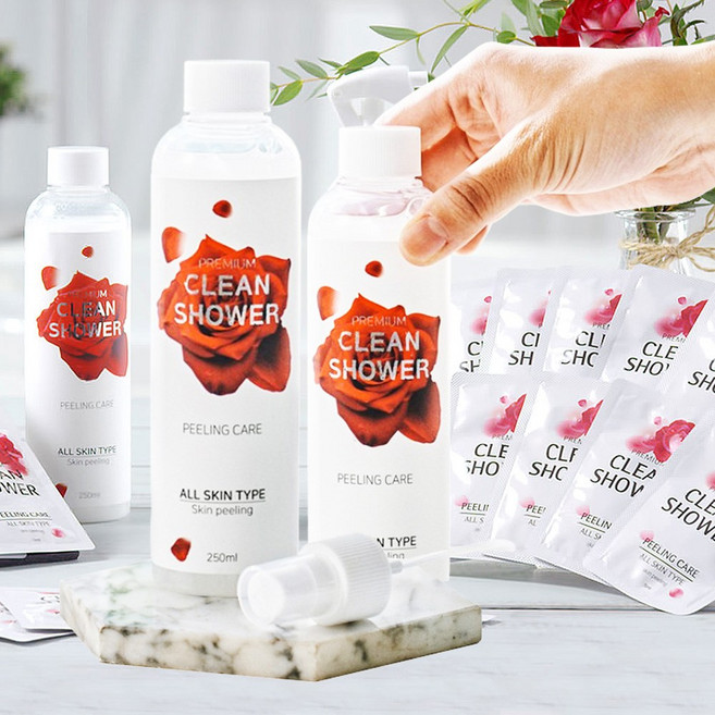 클린샤워 프리미엄 때혁명 30종 2026년형 각질 바디스크럽 때비누 각질 아이디어공간, 8개, 250ml