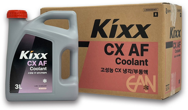 킥스 킥스CX 부동액 3L, 4개