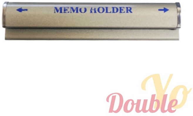 더블요 벽 부착식 메모홀더 15개 주문서꽂이 메모걸이 메모지꽂이