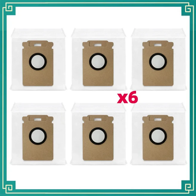 Roborock H60 HUB ULTRA Hub Pro 로봇 청소기 호환 액세서리 교체용 먼지 봉투 부품, 05 Set1