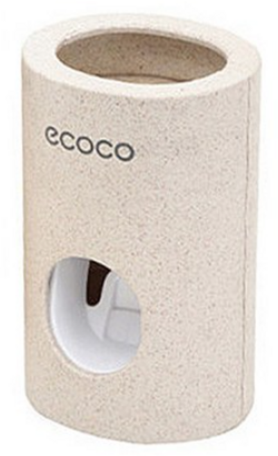 ecoco 자동 치약 디스펜서, 혼합색상, 1개