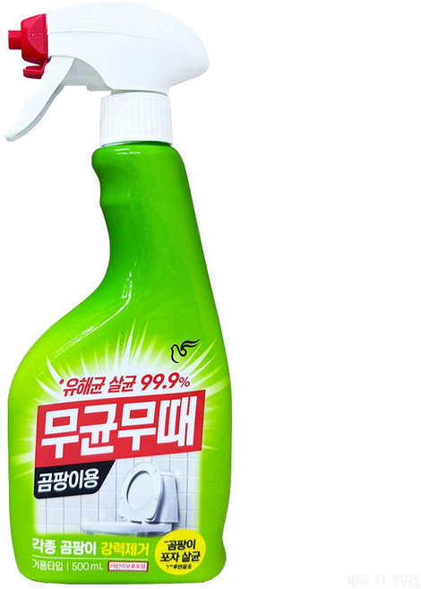무균무때 안티박 곰팡이 제거제 500ml, 9개