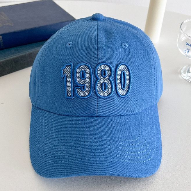 우드피카 남녀공용 블루앤블루 로고 볼캡 7디자인