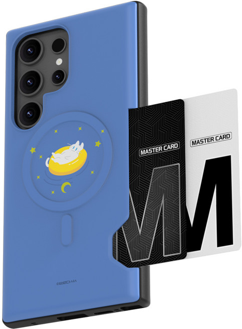 별다섯 자석 맥세이프 카드 케이스 2장 수납 타이니테일즈