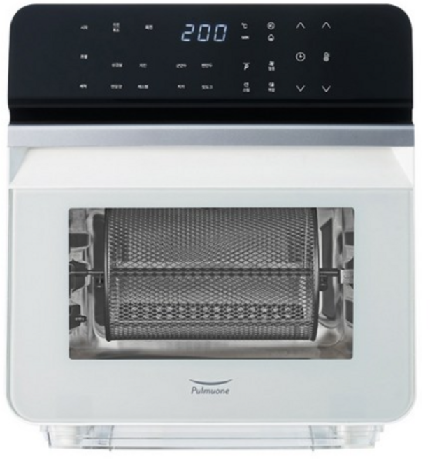 풀무원 스팀쿡 에어프라이어 로티세리 10.5L, 화이트, 1개, Av10C11wa 스테인레스