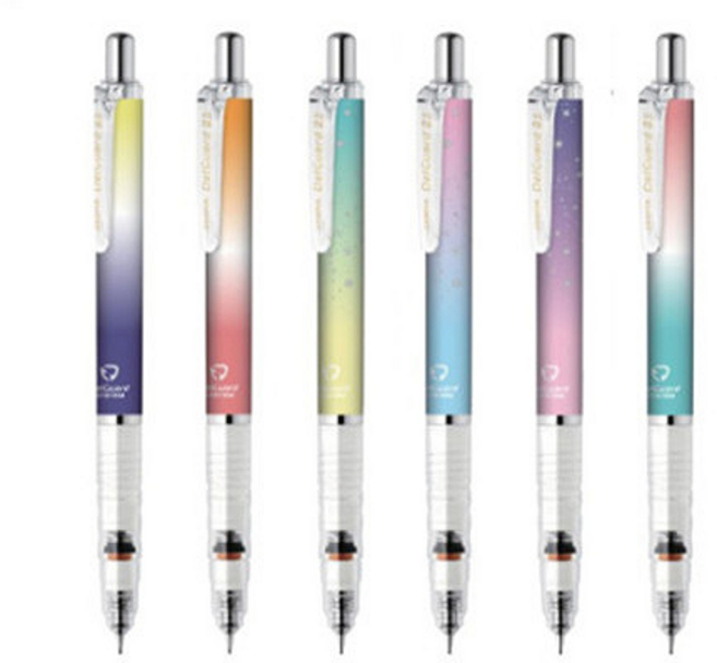 제브라 델가드샤프 그라데이션 0.5mm 한정판 p-ma85 이니셜각인, 레드, 각인X상품만발송