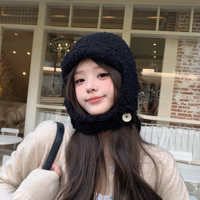 HALOPICK 남여공용 뉴 방한 트루퍼 부클 보닛햇