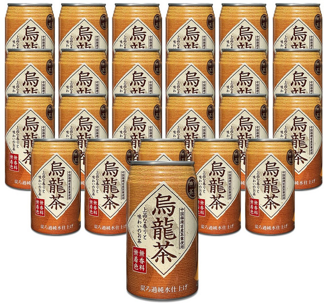 토미나가 고베 사보 우롱차 캔, 340ml, 1개입, 24개