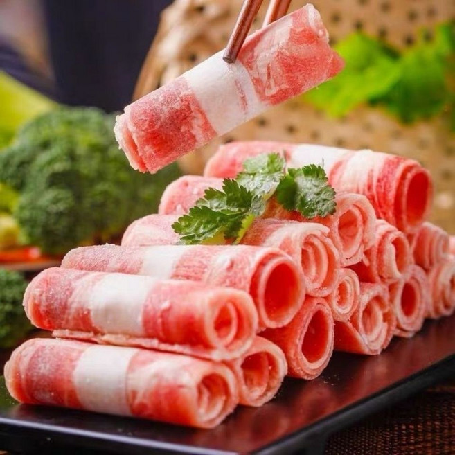 (농부마을 콩사랑)소고기 샤브샤브 불고기 구이 마라탕 훠궈 샹궈 우샤브 1kg, 3개