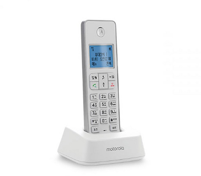 모토로라 디지털 무선 전화기 화이트, It_5.1XA/모토로라디지