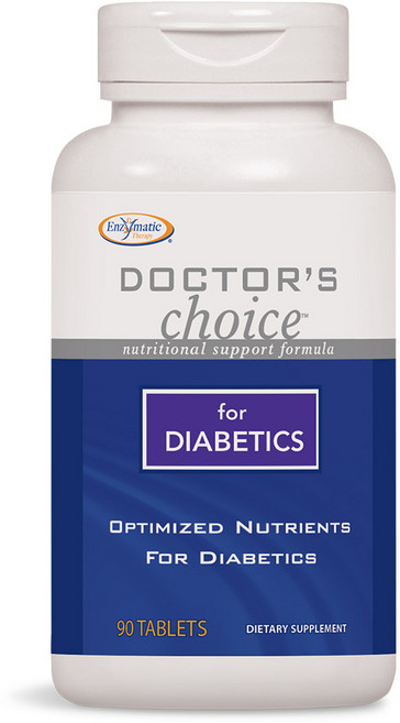 ENZYMATIC THERAPY Diabetics保健錠, 1個, 90 件