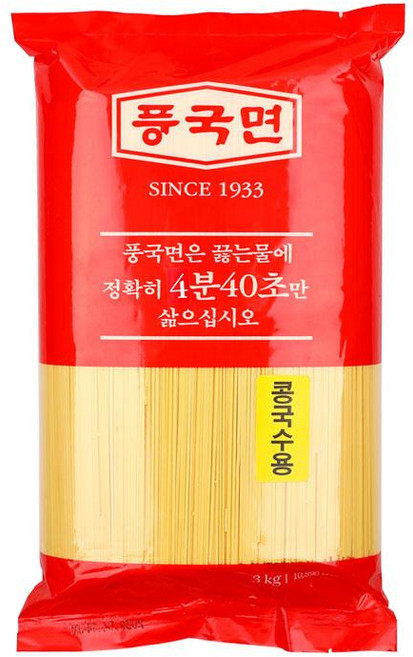 풍국콩국수면 3KG(주)풍국면, 3kg, 1개