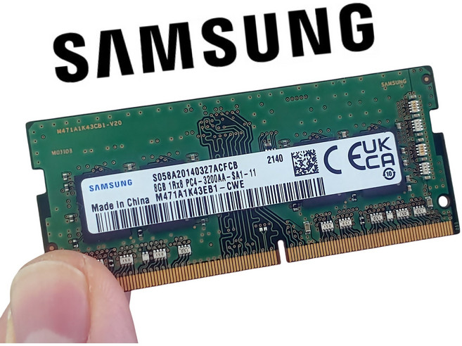 삼성전자 DDR4 8GB PC4-25600 노트북용 메모리 램 3200, 1개, 삼성전자 DDR4 3200 8GB 노트북 메모리