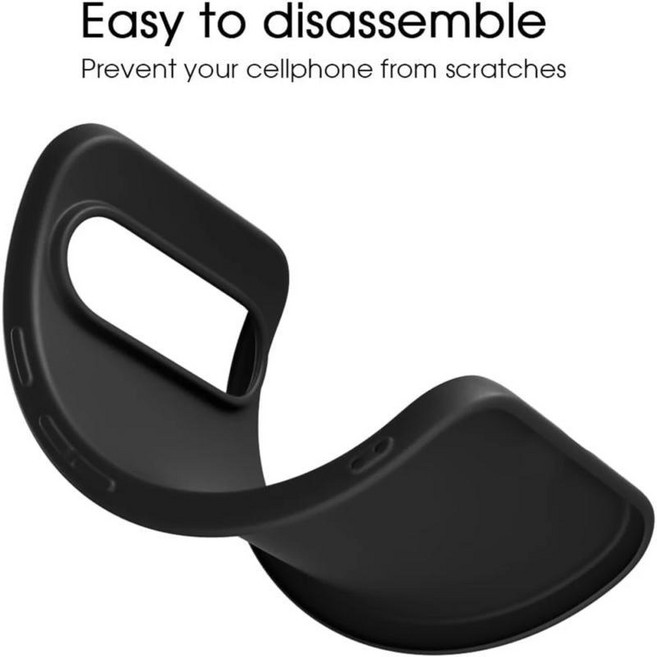 솔리드 블랙 서리로 덥은 커버 쉘 범퍼 무광택 실리콘 울트라 씬 소프트 케이스