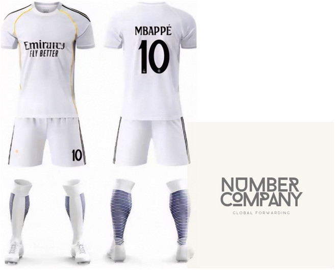 2526 음바페10번 레알 홈 레플리카 호환상품 축구유니폼 넘버컴퍼니 제작유니폼 마킹무료