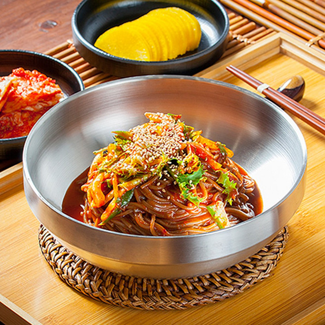 우정본가 비빔 메밀국수 1kg 6인분 비빔장 소스 6인분, 1세트