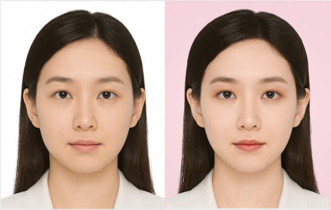 여권사진 보정 여권/이력서/운전면허 증명사진 파일 전달, 파일만