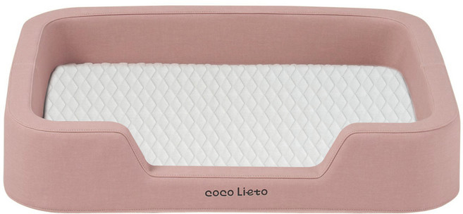 코코리에또 여름 듀라론 강아지 쿨침대 냉 에어네트 펫매트 패드 애견방석 이불 마킹방지, 사각, 핑크(쿨침대), 1개