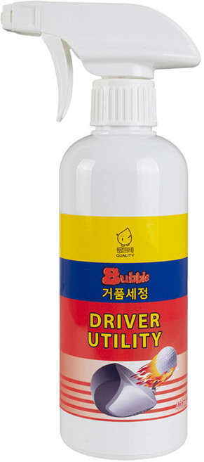 깔끄미 골프채 우드 드라이버 유틸리티 버블(거품)크리너 400ml/세정제 훅과 슬라이스 비거리감소, 본상품선택, 1개