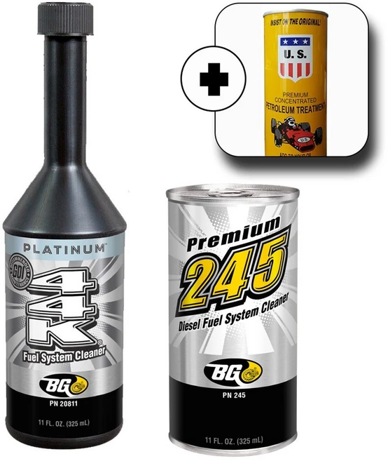 BG 자동차 연료첨가제 245 44K가솔린 디젤 엔진세정제 휘발유 경유, 44K-가솔린용, 1개, 가솔린/휘발유 - 쿠팡