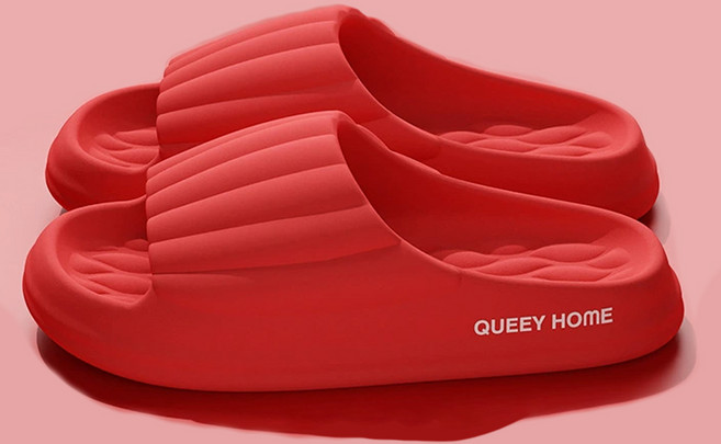 메이프린 푹신한 거실 슬리퍼 무소음 구름 실내화