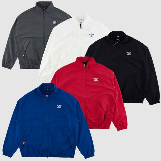 [엄브로] 클래식 스탠넥 바람막이 웜업 집업 자켓 UQ221CJK41