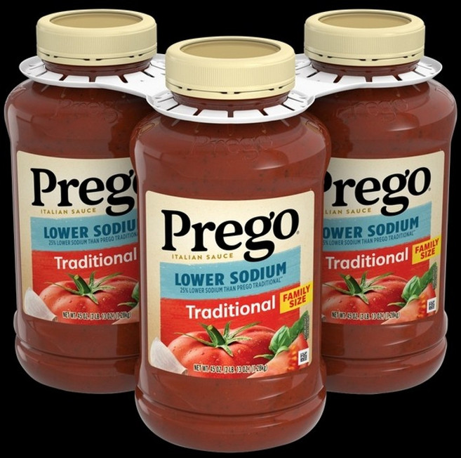 Prego Pasta Sauce 프레고 저염 전통 파스타소스 1.28 kg(3개)