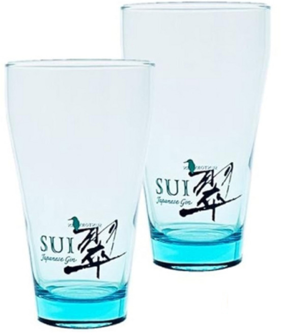 Sui 산토리 수이진 하이볼잔 위스키 전용잔 2개 세트