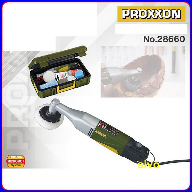 PROXXON MICROMOT 直角拋光機 WP/E 220V NO.28660, 1個