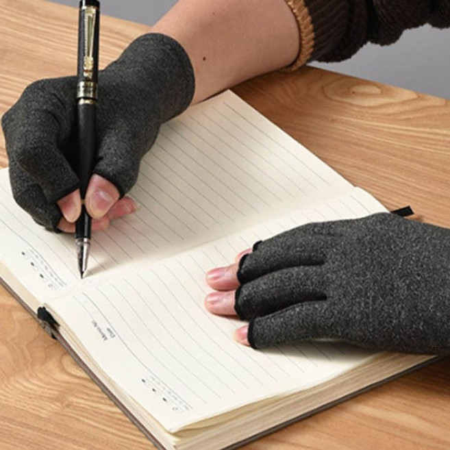 오픈핑거 반장갑 손땀방지 쾌적하고 깔끔한 사용감의 다한증 장갑