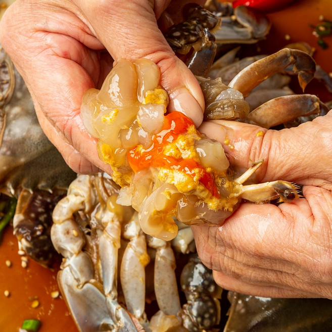 게장 간장게장 암꽃게장 꽃게장 국내산 연평도 암컷 꽃게장, 1박스, 2kg