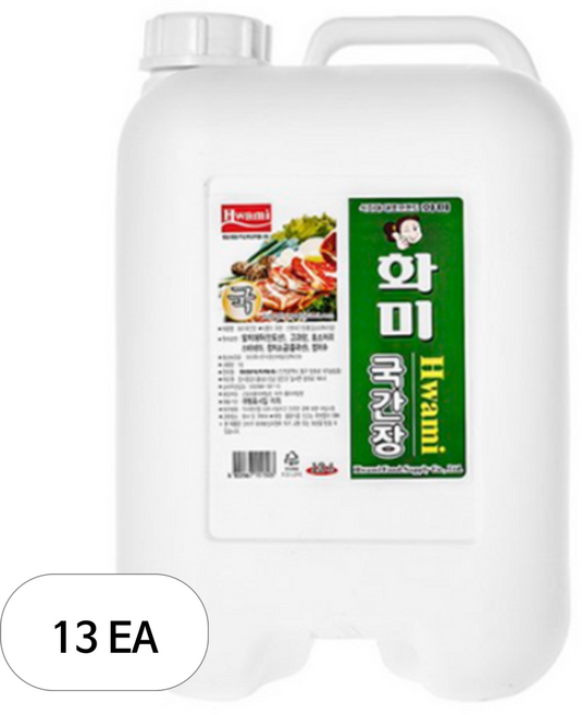 [화미] 국간장 13L, 13개