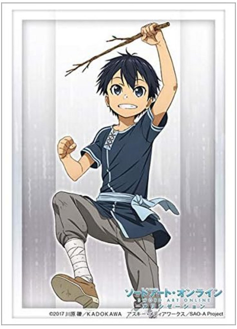 부시로드 슬리브 컬렉션 하이긴거리드 Vol.2636 소드 아트 온라인 알리시제이션 키리토(어린 시절)