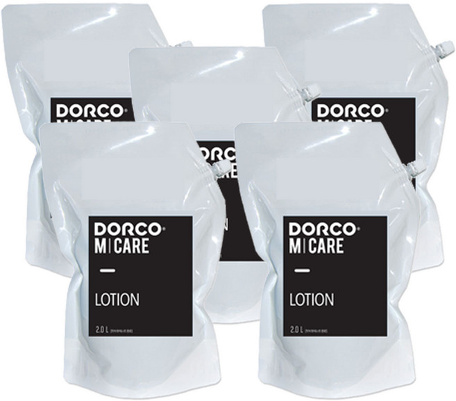 도루코 엠케어 로션 대용량 리필용, 2L, 5개