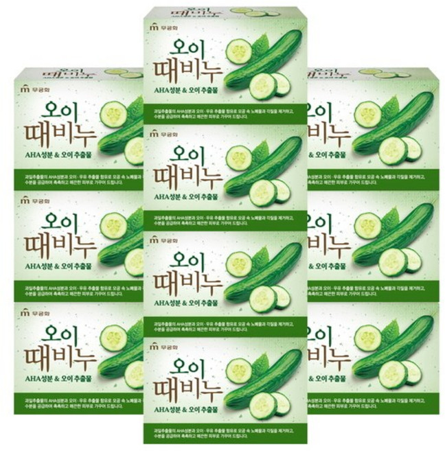 무궁화 오이때비누 90g x 10개, 10개입