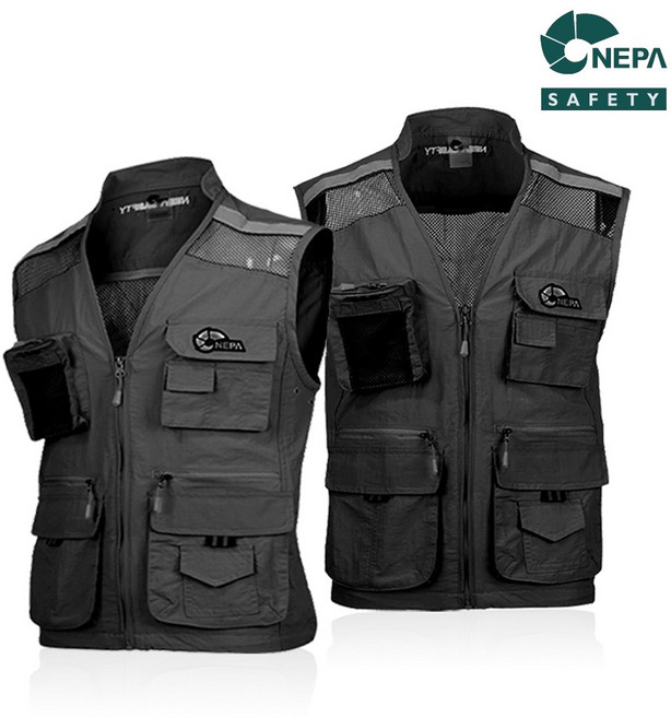 NEW 네파세이프티 24년형 등산조끼 작업조끼 낚시 배달 라이더