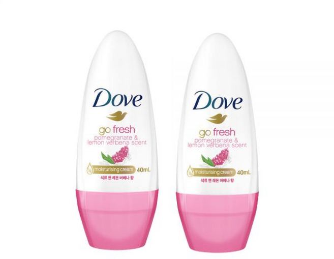 도브 데오드란트 롤온 석류&버베나 40ML 2개