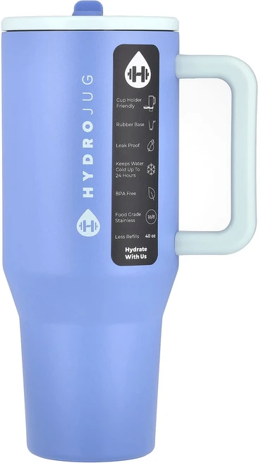 HydroJug 데일리 텀블러 립타이드 40oz, 1개 - 쿠팡