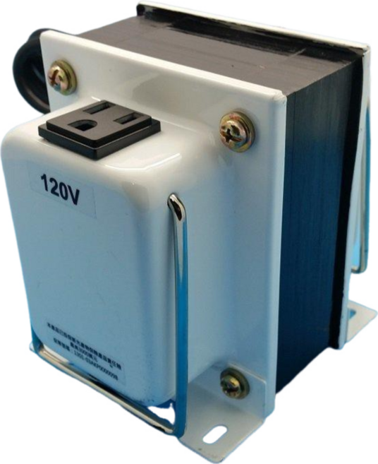 MIT 附發票 白色 美式咖啡機 專用 110V升120V 1500W升壓器 矽鋼片H18 0.35mm, 1個
