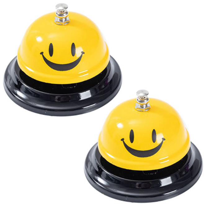 한수위 호출벨 2개입 카페 식당 카운터 콜벨, 옐로우, 2개