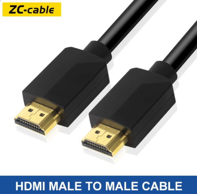 HDMI 케이블 2.0 4K 60Hz 초고속 1080p HDR HDPC 3D 18 Gbps 노트북 모니터 PS5 PS4 Xbox One 기타, 01 Black_05 1m