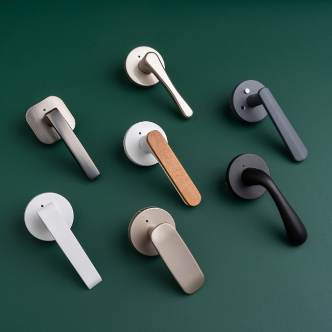 월플랜 방문손잡이 현관손잡이 모음, 12. AFL-1301-BK 블랙, 1개