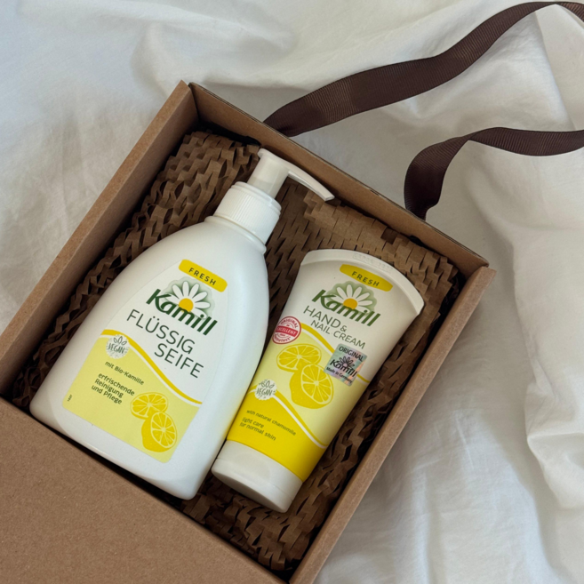 카밀 프레시 핸드크림 핸드워시 선물세트 / 답례품 학교 기업 행사 돌잔치 결혼식 회사 / 홍보 축하 감사 기프트, 1개