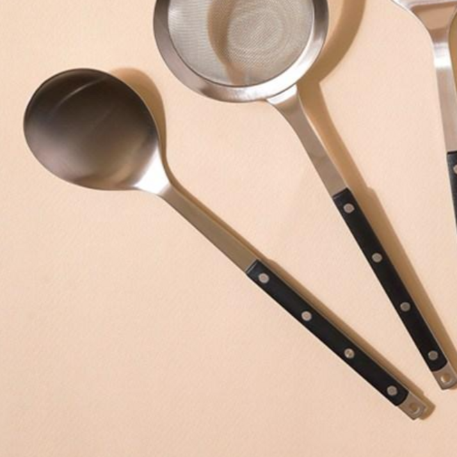 보겐 베르체 키친툴 조리도구 6type 8color, 1-1.서빙스푼 블랙, 1-1.서빙스푼 블랙