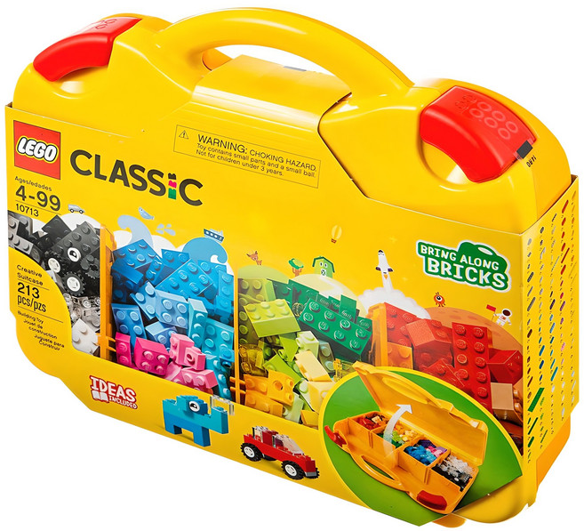 레고클래식 10713 크리에이티브 조립 가방, 1세트, 혼합색상