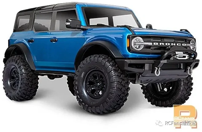트랙사스 TRX-4 RC카 브론코 전동 락 크롤러 오프로드 자동차 리모컨 모델 - 어린이와 성인 모두를 위한 최, 02 Blue
