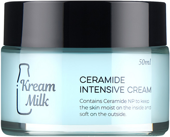 크림밀크 세라마이드 고보습 주름개선 피부장벽 강화 인텐시브 크림, 1개, 50ml