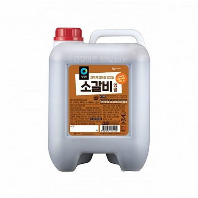 청정원 소갈비양념 10kg 업소용 양념 말통, 1개