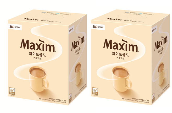 동서식품 맥심 화이트골드 11.8g x 280개입 2개, 본품