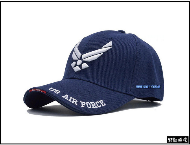 野戰搖滾-生存遊戲 US AIR FORCE 美國空軍棒球帽 軍帽美軍特警勤務戰術帽小帽空軍特勤